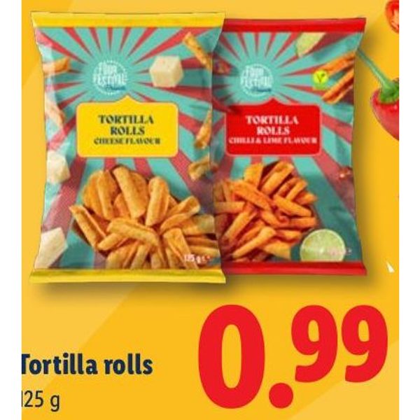 Tortilla rolls