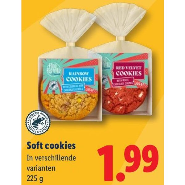 Soft cookies
