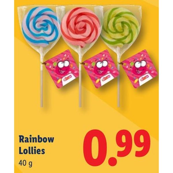 Rainbow Lollies