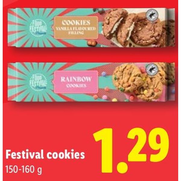 Festival cookies