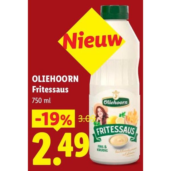 Oliehoorn Fritessaus