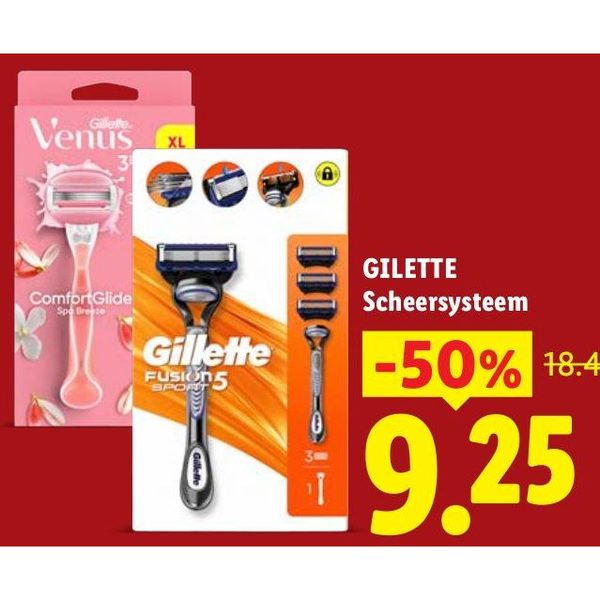 Gillette Scheersysteem
