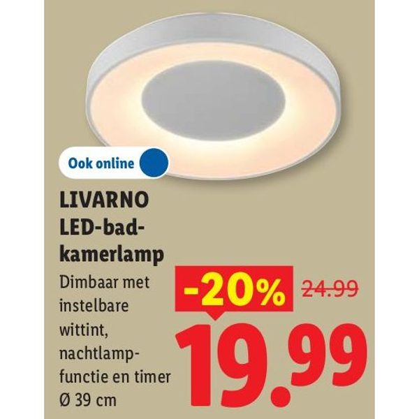 LIVARNO LED-badkamerlamp