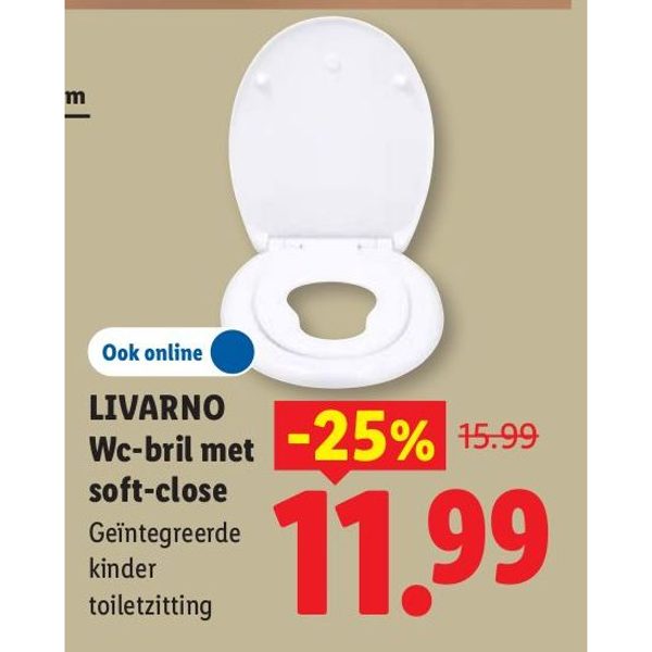 LIVARNO Wc-bril met soft-close