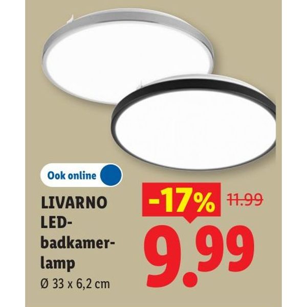 LIVARNO LED-badkamerlamp