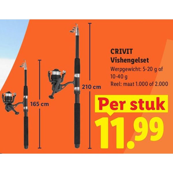 CRIVIT Vishengelset