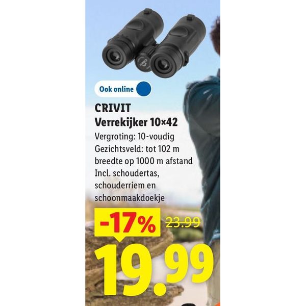 CRIVIT Verrekijker 10x42