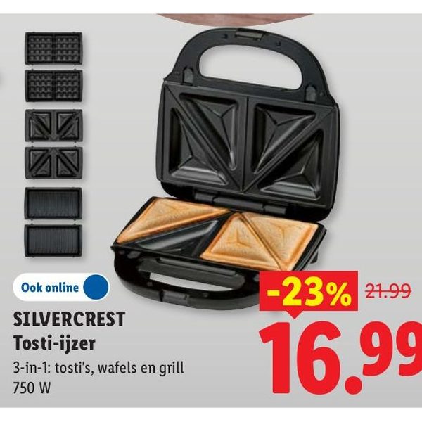Silvercrest Tosti-ijzer