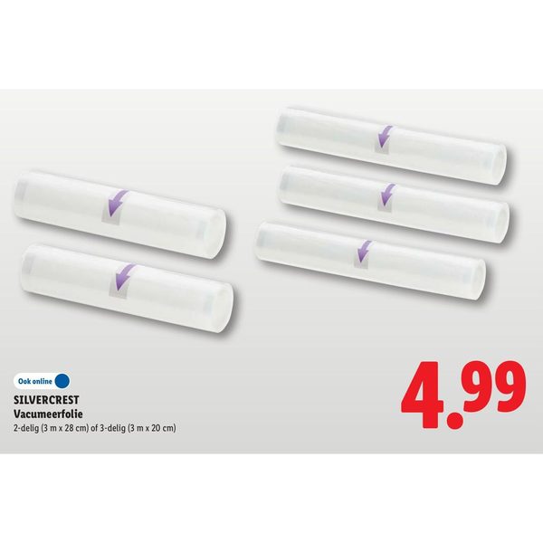 SILVERCREST Vacumeerfolie