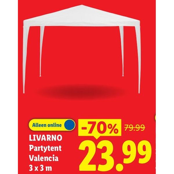 Livarno Partytent Valencia
