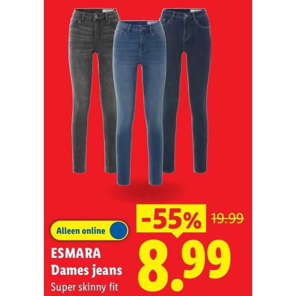 Esmara Dames jeans