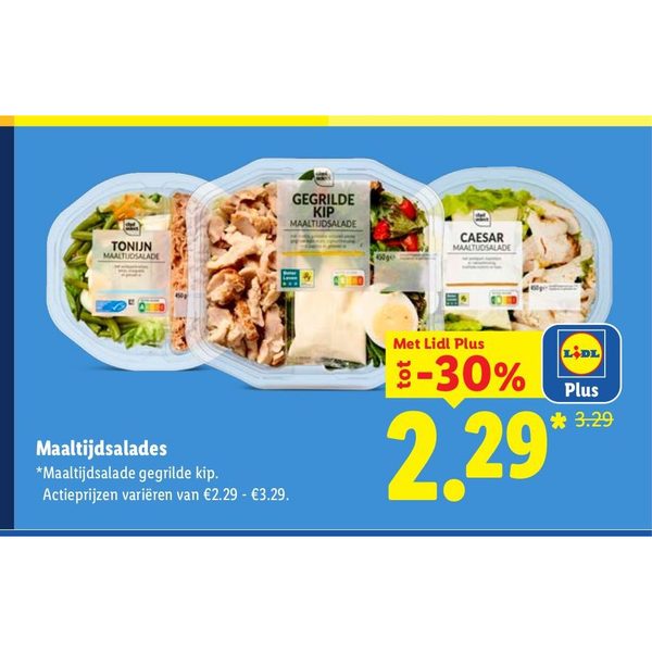 Maaltijdsalades
