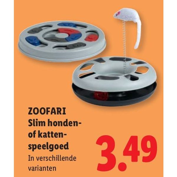 Zoofari Slim honden- of kattenspeelgoed