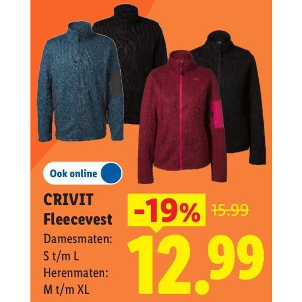 Crivit Fleecevest