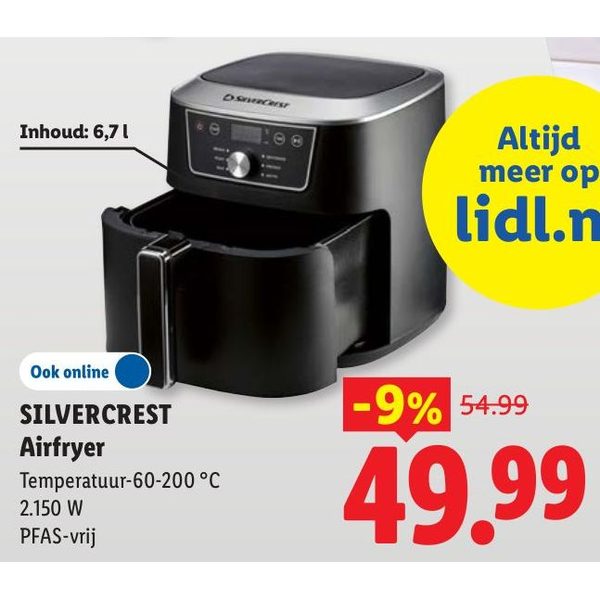 Silvercrest Airfryer (groot)
