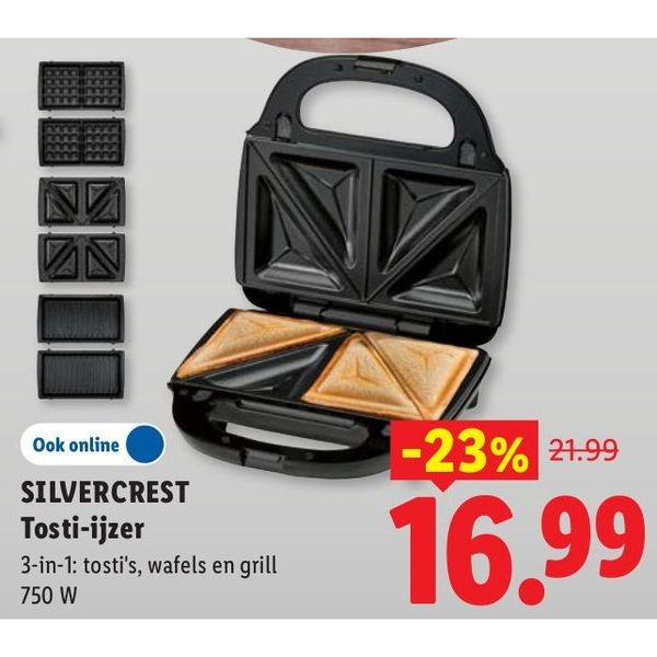 Silvercrest Tosti-ijzer