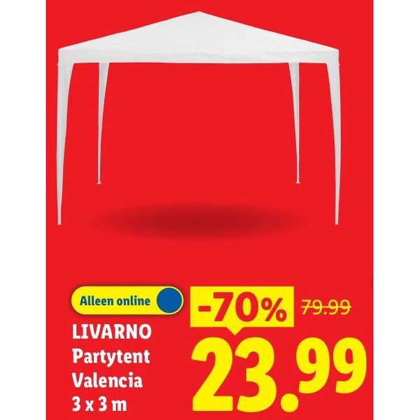 LIVARNO Partytent Valencia
