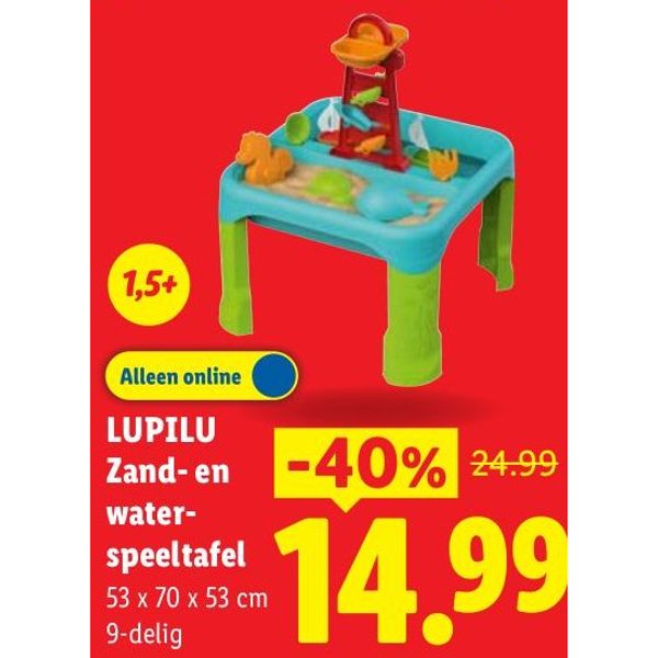 LUPILU Zand- en watertafel