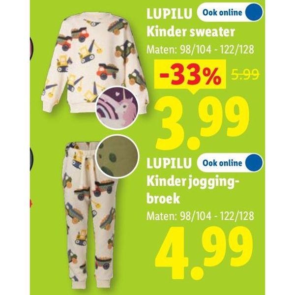 Lupilu kinder sweater