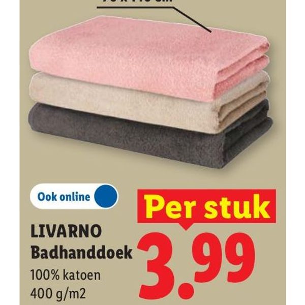 LIVARNO Badhanddoek