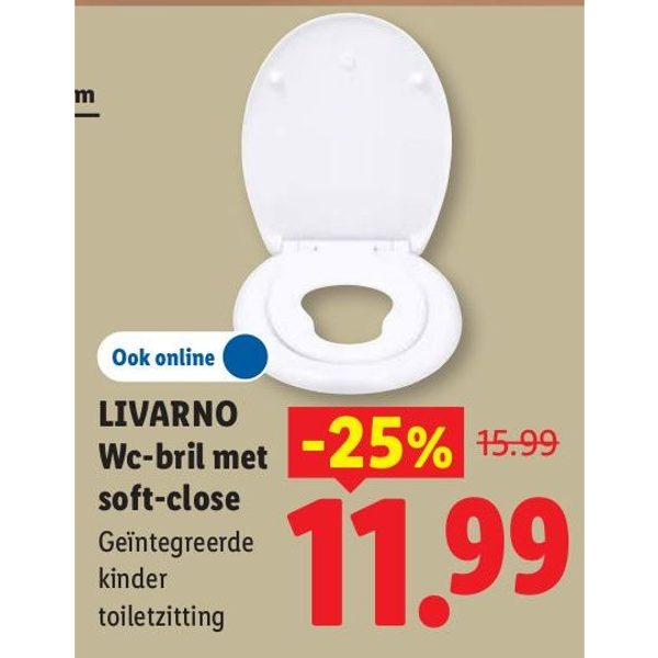 Wc-bril met soft-close