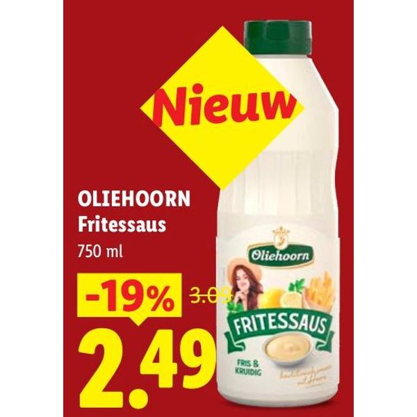 Oliehoorn Fritessaus