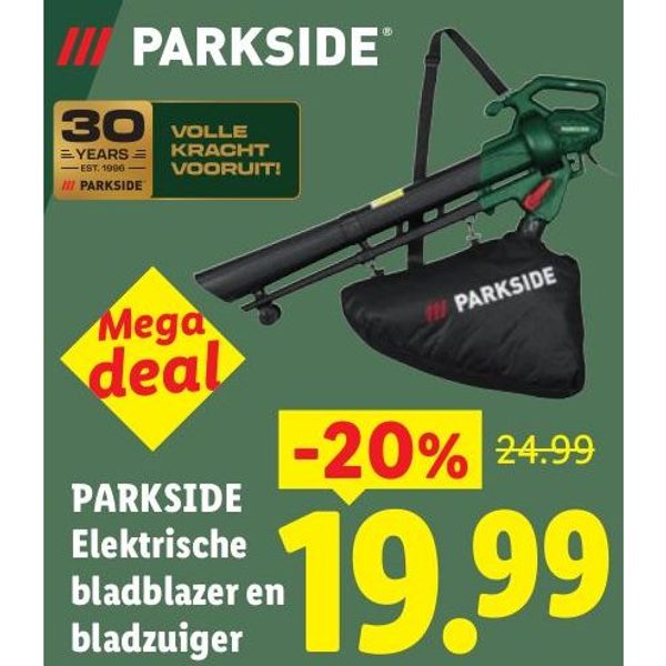 Parkside Elektrische bladblazer en bladzuiger