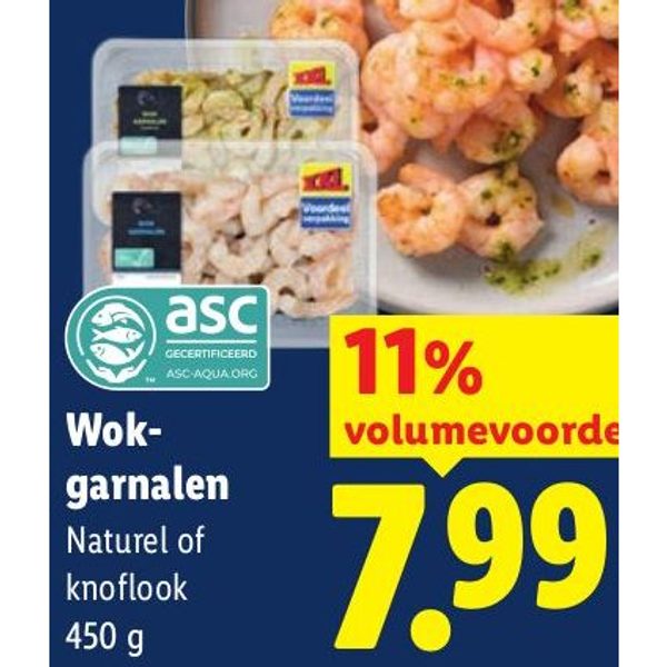 Wokgarnalen