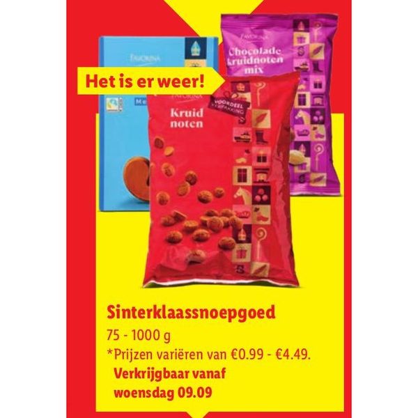 Sinterklaassnoepgoed