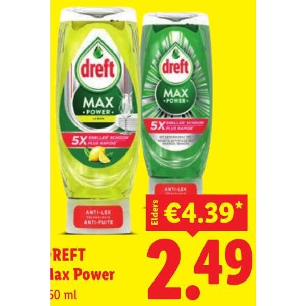 DREFT Max Power