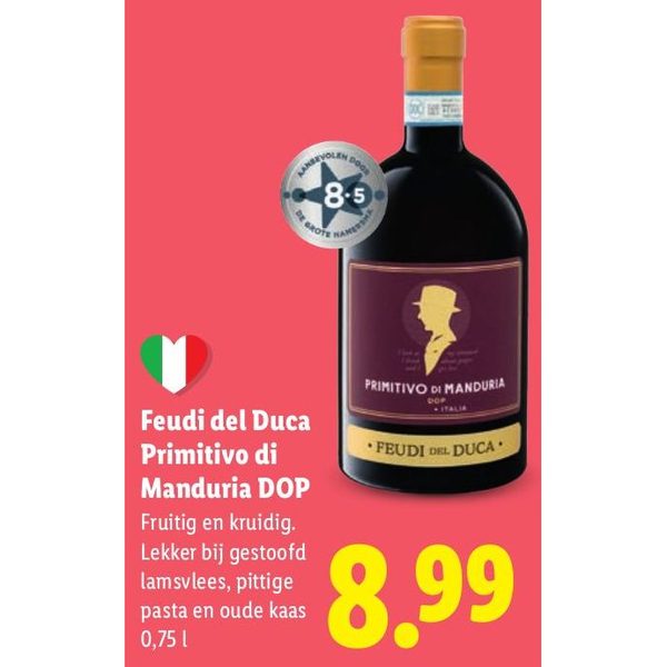 Feudi del Duca Primitivo di Manduria DOP