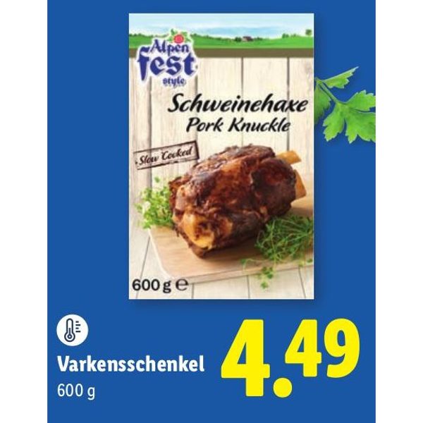 Varkensschenkel