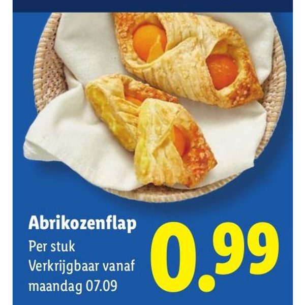 Abrikozenaflap