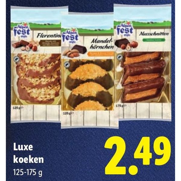 Luxe koeken