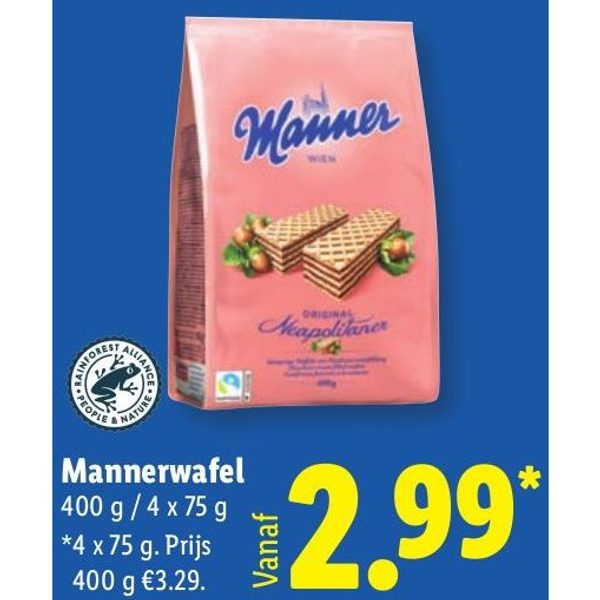 Mannerwafels