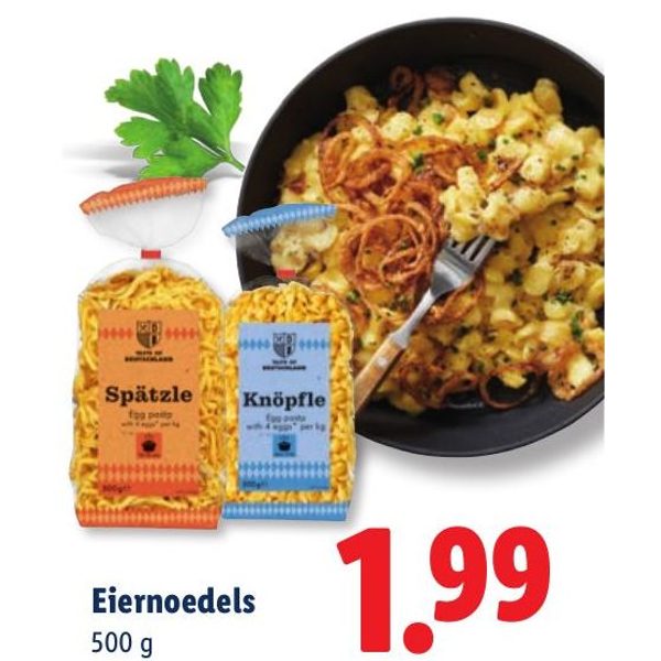 Eiernoedels (Spätzle/Knöpfle)