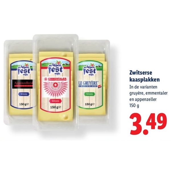 Zwitserse kaasplakken