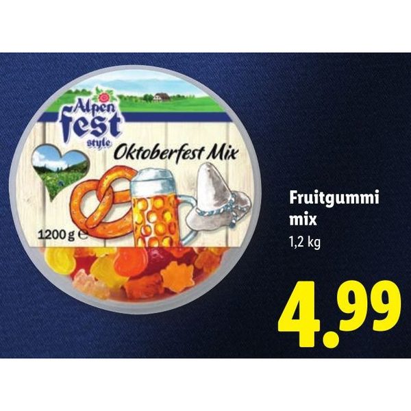Fruitgummi mix