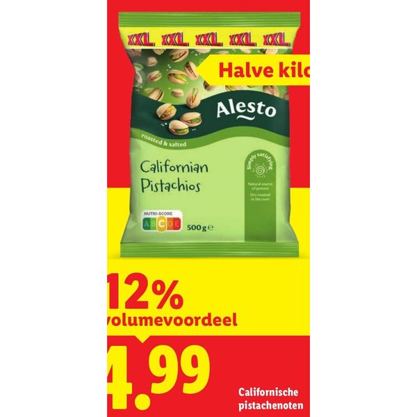 Californische pistachenoten