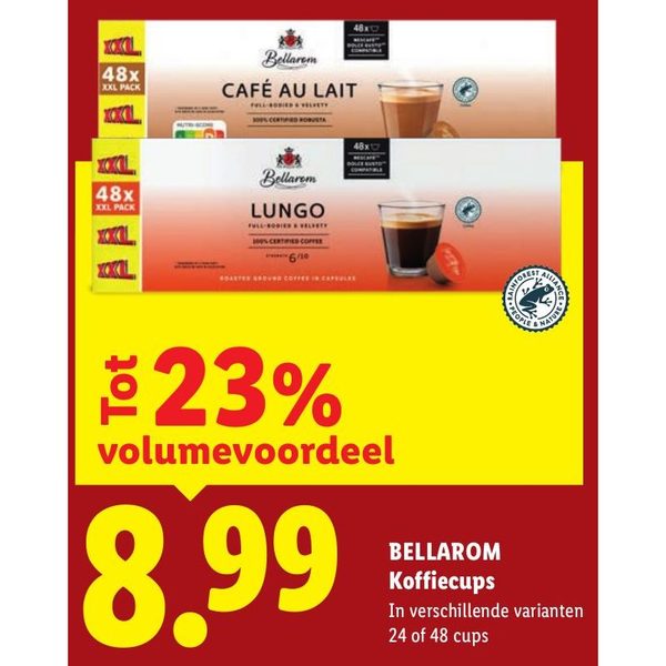BELLAROM Koffiecups
