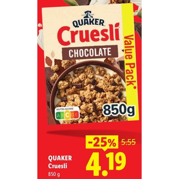 Cruesli Chocolate