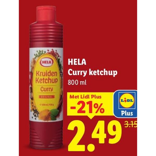 Kruiden Curry Ketchup