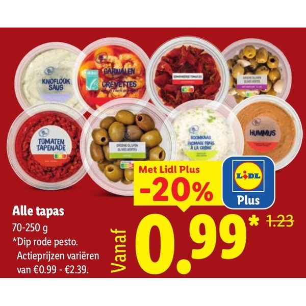 Alle tapas
