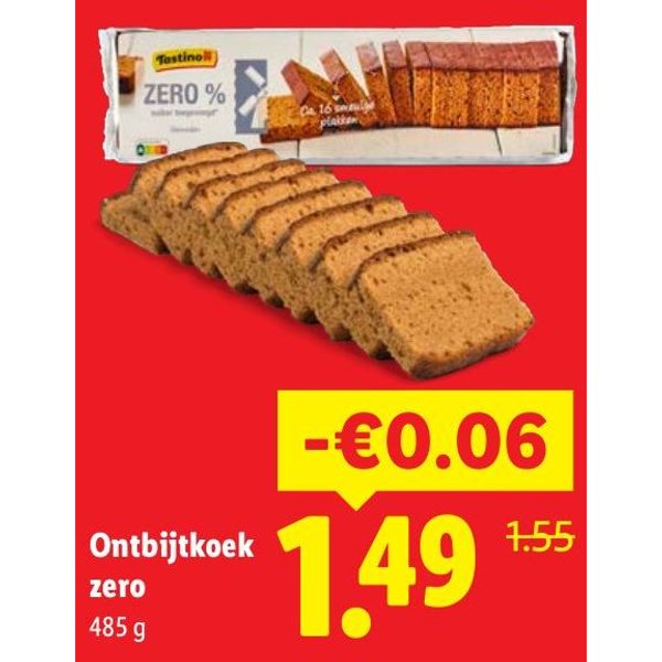 Ontbijtkoek zero