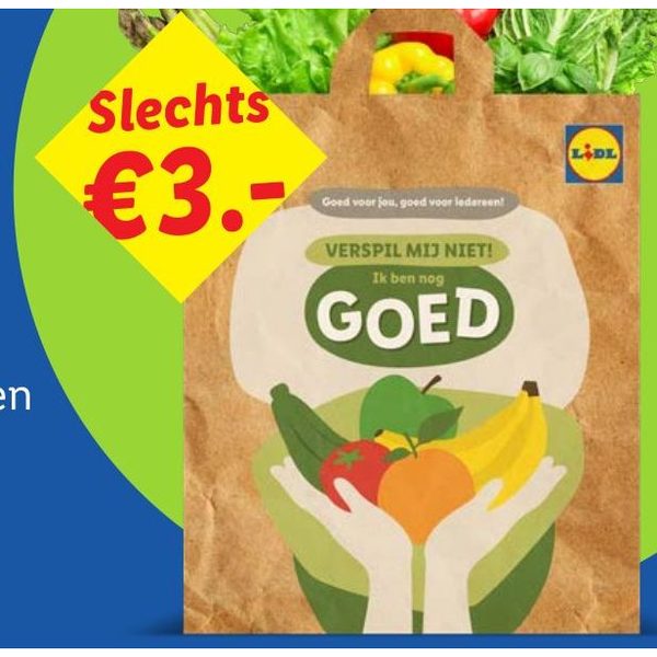Verspil mij niet-tas