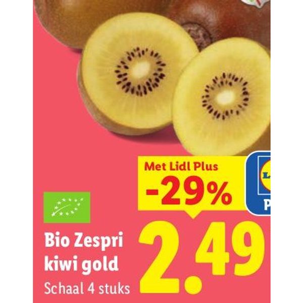 Bio Zespri kiwi gold
