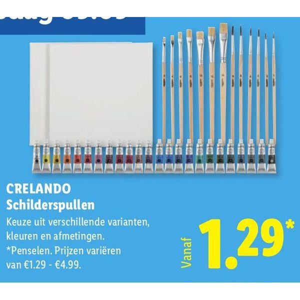 CRELANDO Schilderspullen