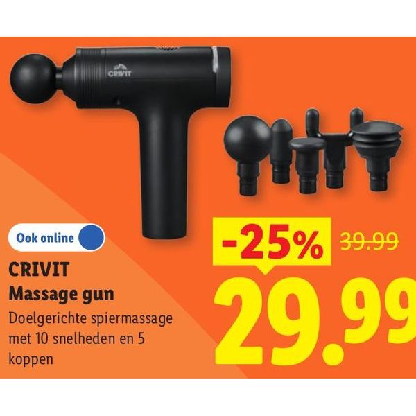 Crivit Massage gun