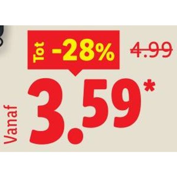 Lidl folder aanbieding