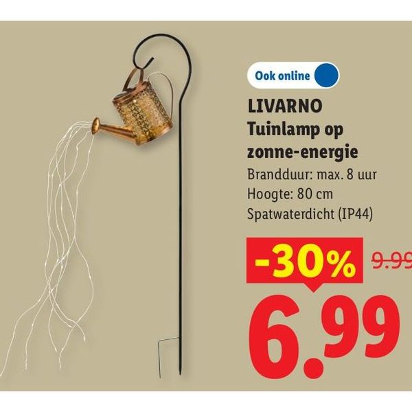 LIVARNO Tuinlamp op zonne-energie